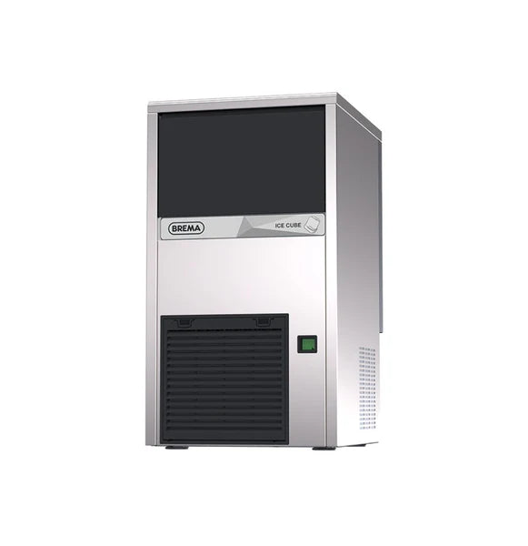 15" Air Cooled Undercounter Regular Sized Cube Ice Machine - 62