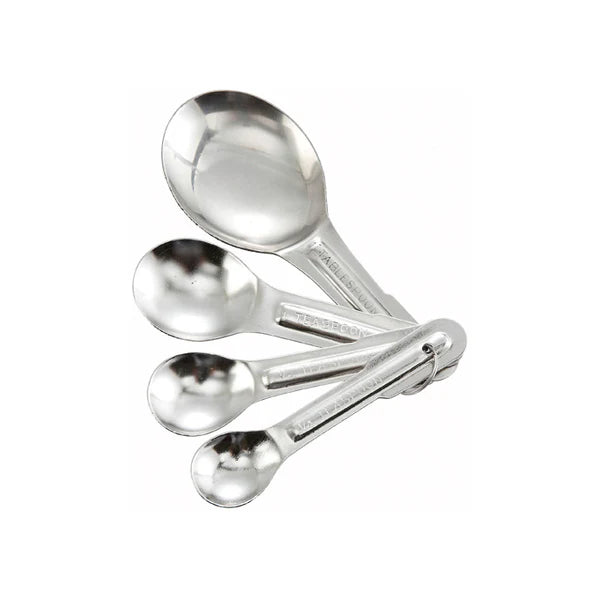MSP-4P Stainless Steel Measuring Spoon Set