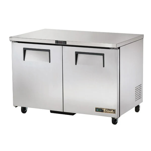 48" 2 Solid Door Undercounter Refrigerator