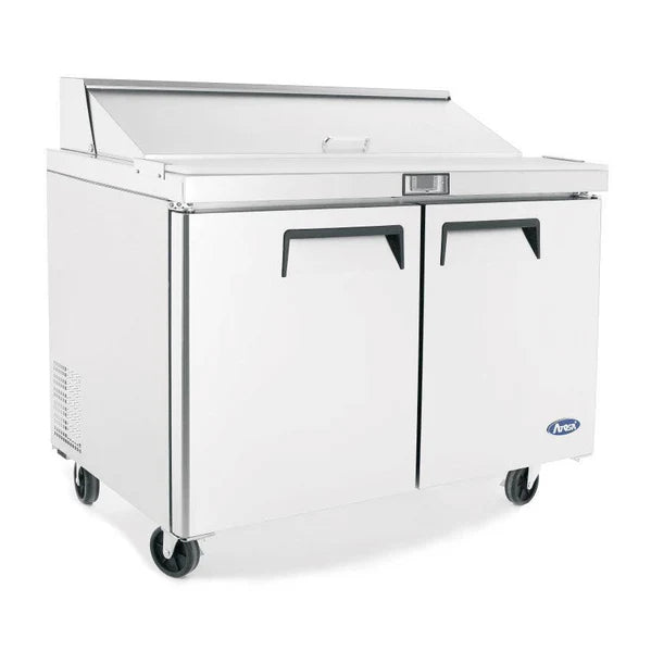 48" 2-Door Sandwich Prep Table