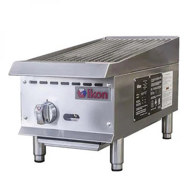 12" Radiant Natural Gas Charbroiler - 35,000 BTU
