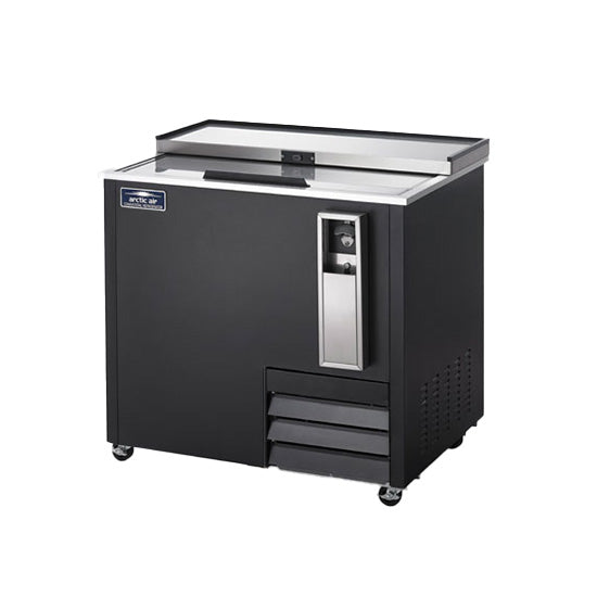 HORIZONTAL BOTTLE COOLER – ONE LID – 36″