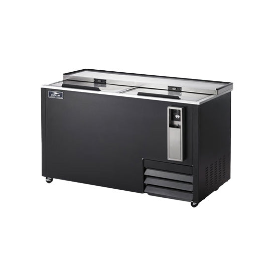 HORIZONTAL BOTTLE COOLER – TWO LID – 65″