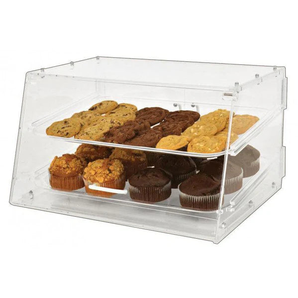 Acrylic Countertop Bakery Display Case with 2 Trays