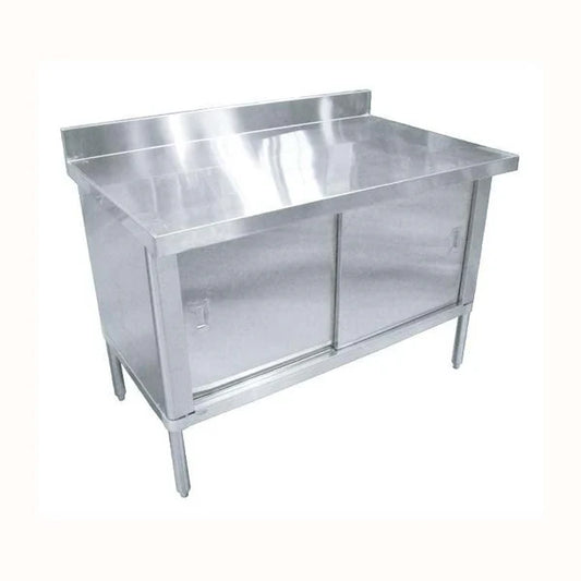 30" x 48" Stainless Steel Knockdown Worktable Flush Edge - 28642