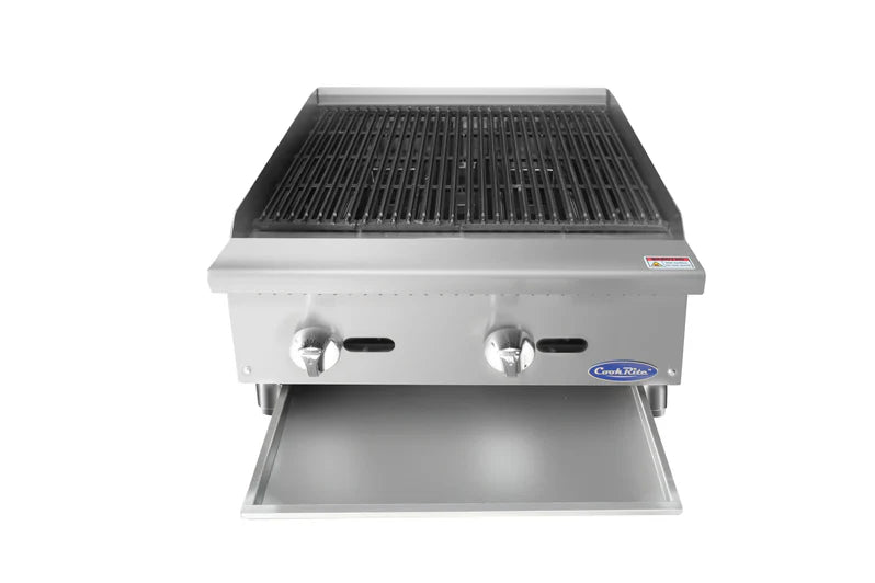 24" Heavy-Duty Countertop Radiant Gas Broiler - 75,000 BTU