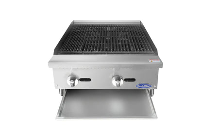 24" Heavy-Duty Countertop Radiant Gas Broiler - 75,000 BTU