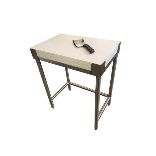 24" x 24" Chopping Block With Sani Board Top