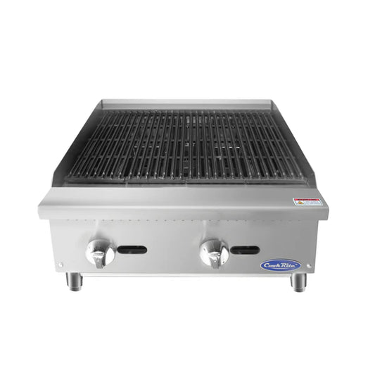 24" Heavy-Duty Countertop Radiant Gas Broiler - 75,000 BTU