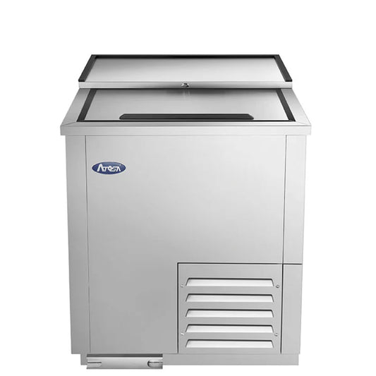 MBGF24GR Stainless Steel Glass and Plate Chiller / Froster - 5 Cu.Ft.
