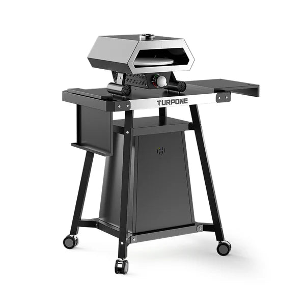 17" Rotating Pizza Oven Bundle with Forza Table, Forza Cover Bag & Pizza Peel