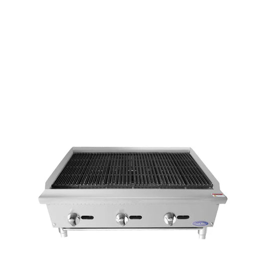 36" Heavy-Duty Countertop Radiant Gas Broiler - 105,000 BTU