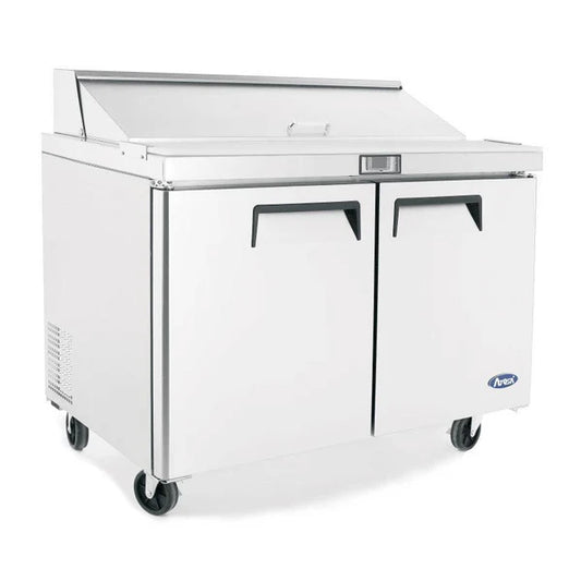 48" 2-Door Sandwich Prep Table