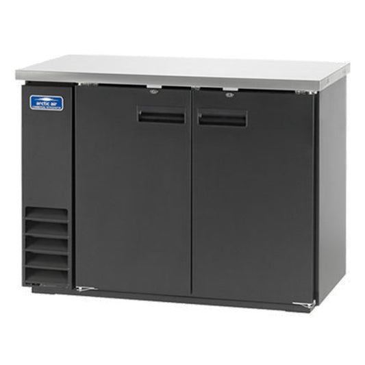 SOLID BACK BAR REFRIGERATOR – TWO DOOR 48″