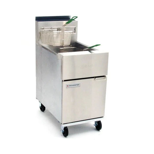 75 Lb. Single Super Runner Value Natural Gas Fryer - 150,000 BTU