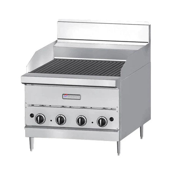 24" Ceramic Briquette Charbroiler - 60,000 BTU