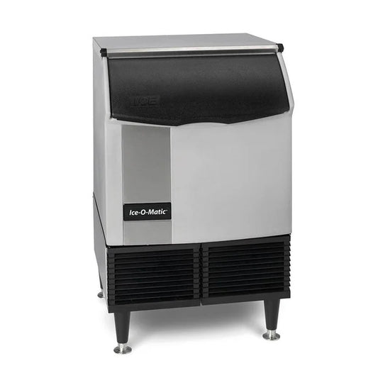 24" Self-Contained Air Cooled Undercounter Half Cube Ice Machine - 238 Lbs.