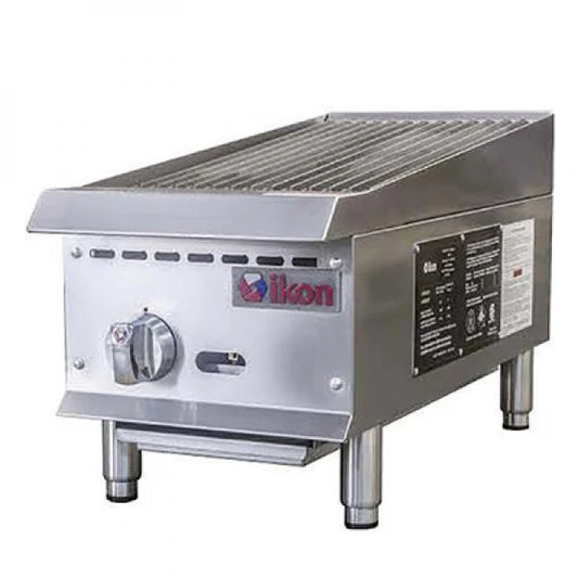 12" Radiant Natural Gas Charbroiler - 35,000 BTU