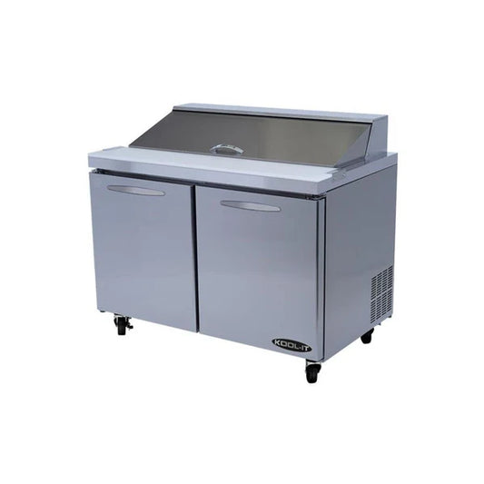 48" 2-Door Sandwich Prep Table