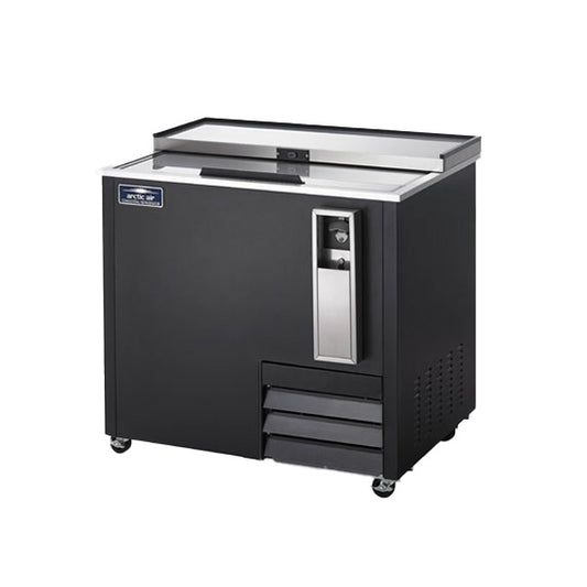 HORIZONTAL BOTTLE COOLER – ONE LID – 36″