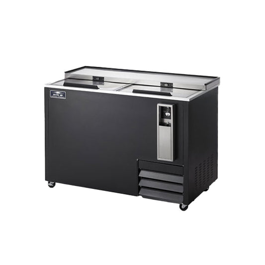 HORIZONTAL BOTTLE COOLER – TWO LID – 50″