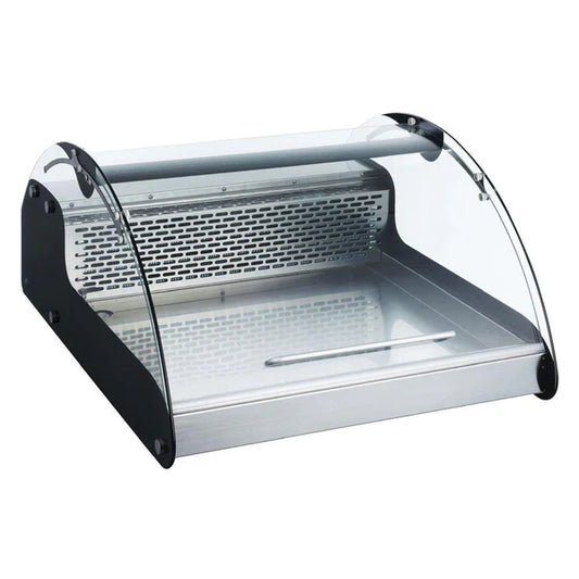 27” Curved Glass Countertop Refrigerated Display Case - 4.2 Cu. Ft. - 43074