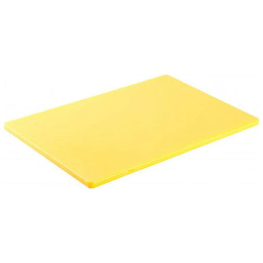 12" x 18" x 0.5" Rigid Cutting Board - Yellow - 41201