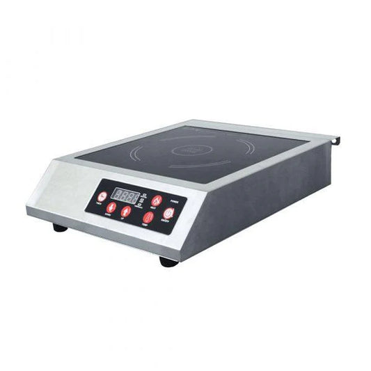 11" x 11" Stainless Steel Commercial Countertop Induction Cooker 3.5kW, 240V - 44414