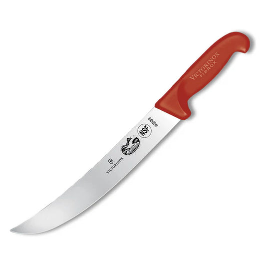 10" Fibrox Red Cimeter Knife - 5.7301.25