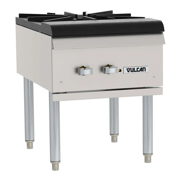 18" Natural Gas 1-Burner Stock Pot Range - 110,000 BTU